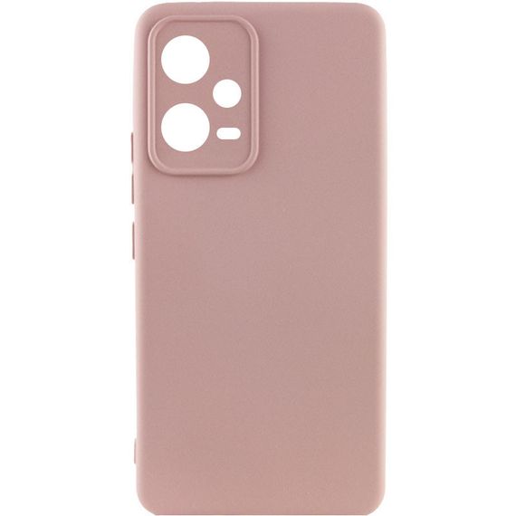 Чехол Silicone Cover Lakshmi Full Camera (A) для Xiaomi Poco X5 5G / Redmi Note 12 5G Full camera, Рожевий/Pink Sand