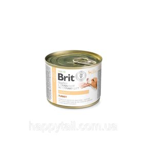 Корм вологий Brit VetDiet Hepatic 200 г для собак для підтримки функцій печінки з індичкою
