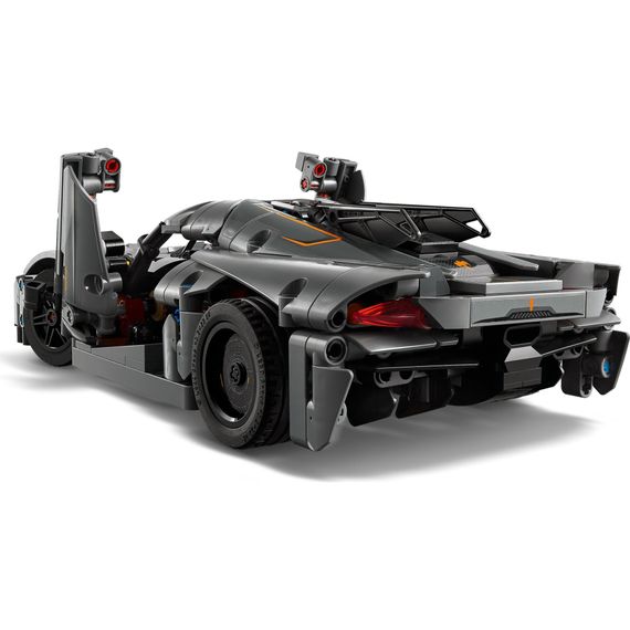 Конструктор LEGO Technic Koenigsegg Jesko Absolut — сірий гіперкар (42173) | Зображення 4