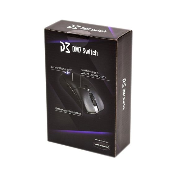 Мишка Dream Machines DM7 Switch Kailh PA 3370 Black (DM7_SWITCH) | Зображення 7