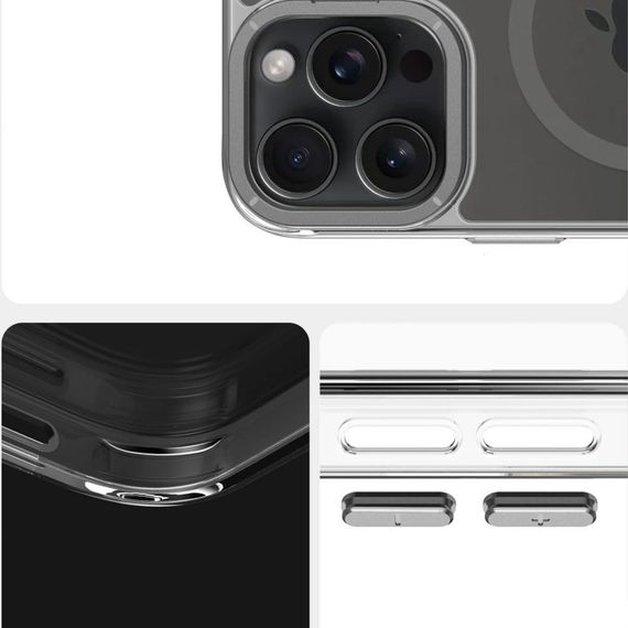 Чохол TPU Space Case Apex with MagSafe для Apple iPhone 13 Pro Max / 14 Pro Max (6.7") Grey | Зображення 3