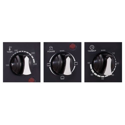 Електродуховка Liberton LEO-350-BlaСk | Зображення 2