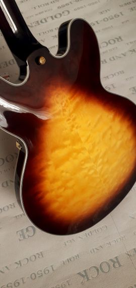 Электрогитара Gibson ES 335 Custom Shop Brown China | Зображення 4