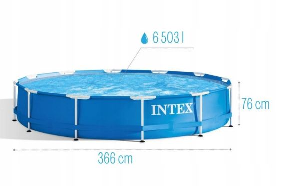 Басейн каркасний INTEX 28210, 366 x 76 см (DM-28210) | Зображення 3