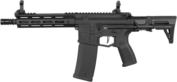 Страйкбольна гвинтівка Evolution Ghost S EMR PDW Carbontech AEG 6 мм Black | Зображення 2