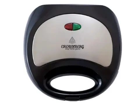 Сендвичница гриль бутербродница вафельница Crownberg CB-1069 | Зображення 1