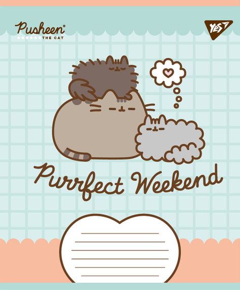Зошит учнівський Pusheen Weekend YES 767608 12 аркушів Різнокольоровий shop (4823092292063) | Зображення 2