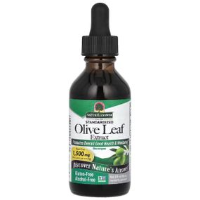Экстракт оливы Nature's Answer Olive Leaf Extract 1500 mg Alcohol-Free 60 ml /40 servings/