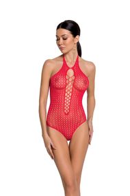 Бодістокінг Passion BS088, Червоний, День закоханих, One Size, ONE SIZE