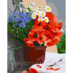 Картина по номерам "Цветы июня" Art Craft 12149-AC 40х50 см