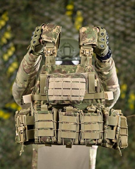 Плитоноска Attack  варан 4 точки  быстрого сброса   ВТ 2532