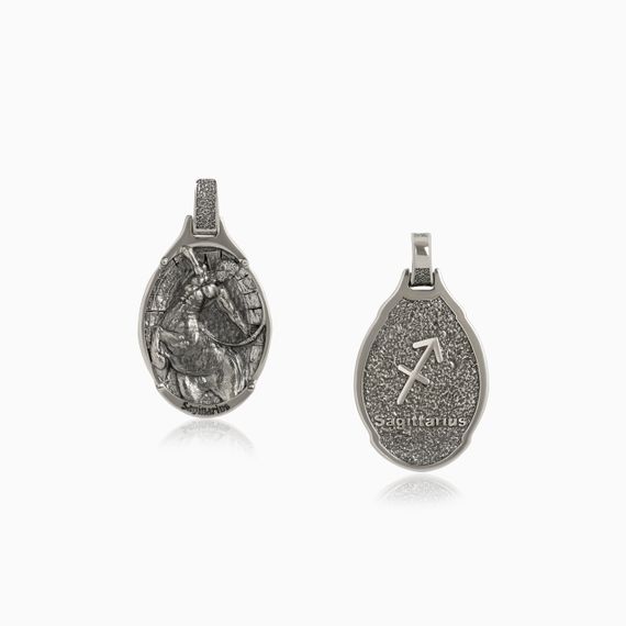 Підвіска срібна знак зодіаку Стрілець Artsriblo артА226п