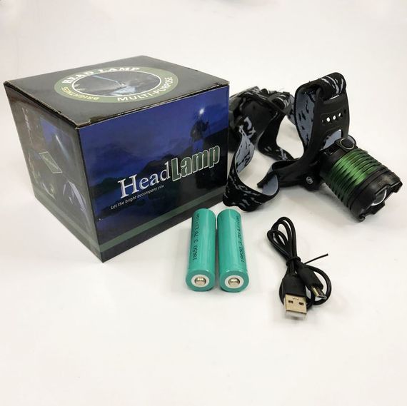 Ліхтар для рятувальників на голову POLICE BL-2188B-T6, Надпотужний налобний ліхтар GU-44 | Зображення 2