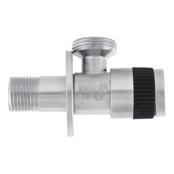 Кран приладовий Kroner KRP Edelstahl Klassisch - ESG102 1/2"х3/4" ЗЗ (CV022975) | Зображення 3