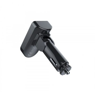 FM модулятор Havit HV-FM813BT 2USB+USB-C RGB Black (HV-FM813BT Black) | Зображення 3