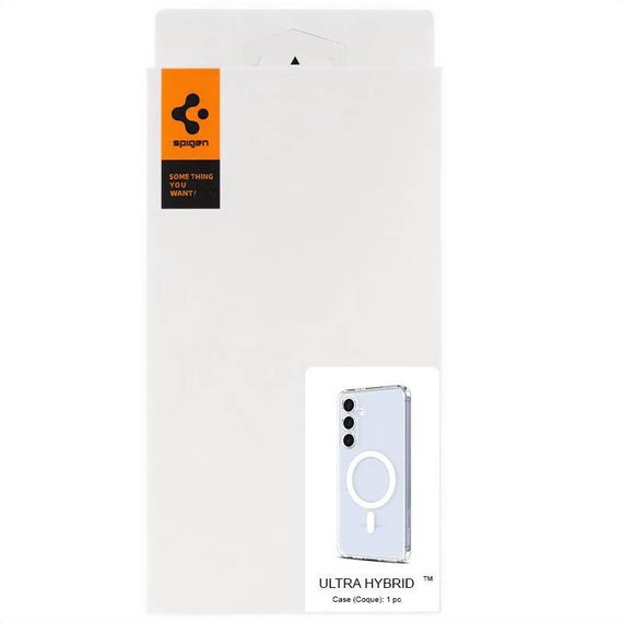 Чохол SGP Ultra Hybrid (MagFit) для Samsung Galaxy S25 FE Прозорий | Зображення 2