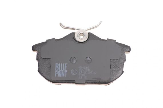 Колодки тормозные задние Mitsubishi Carisma Colt Space Star Volvo S40 95-12 с датчиками  ADC44266 | Зображення 1