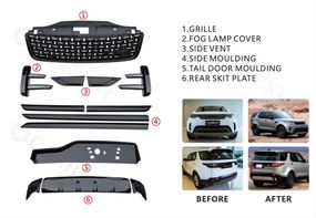 Тюнінг комплект обвісів (BodyKit-2) для Land Rover Discovery V 2017- рр