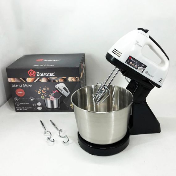 Стаціонарний міксер з чашею Domotec R6637W 250 Вт, Хороший міксер, Міксери з чашею CR-24 | Зображення 7