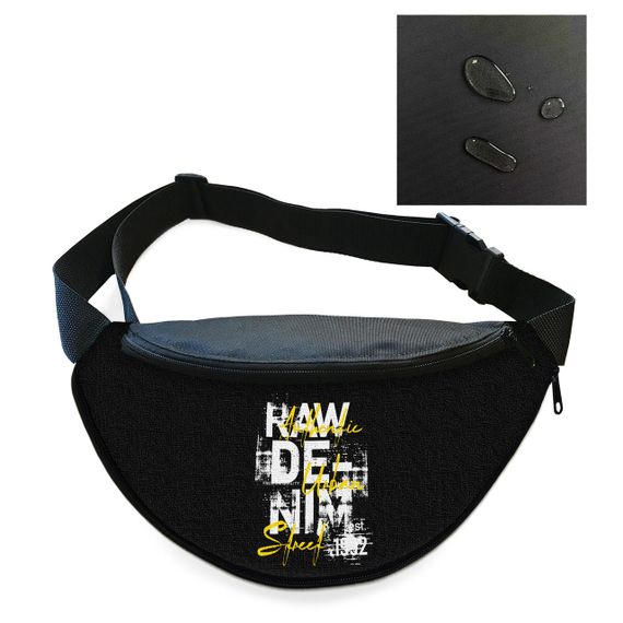 Сумка-бананка мужская/женская спортивная 32×16 см с расширителем поясная сумка или сумка через плечо (3741)