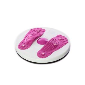 Балансувальний диск MS 2479-1 тренажер + масажер  Рожевий