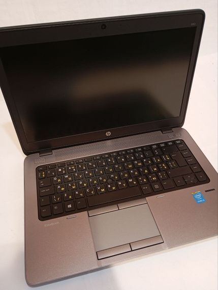 Ультрабук Б-клас HP EliteBook 840 G1 / 14" (1366x768) TN / Intel Core i5-4210U (2 (4) ядра по 1.7 - 2.7 GHz) / 8 GB DDR3 / 120 GB SSD / Intel HD Graphics 4400 / WebCam / Без АКБ б/в | Зображення 2