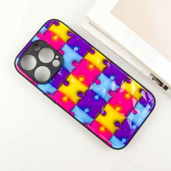 TPU+PC чохол Prisma Fluffie для Apple iPhone 13 Pro Max (6.7") Puzzle | Зображення 2