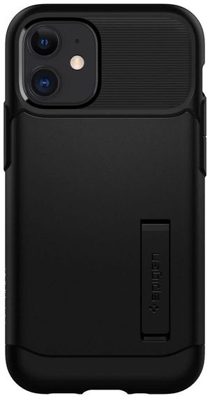 Чехол Spigen для Apple iPhone 12 mini Slim Armor, Black (ACS01545)