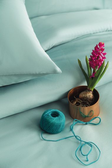 Комплект постільної білизни Issimo Simply Satin 200х220 см Mint Blue | Зображення 2