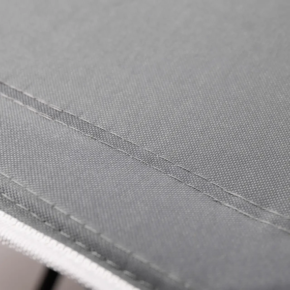 Кровать туристическая раскладная 185х60х50 см складной лежак походная раскладушка Серый | Зображення 4