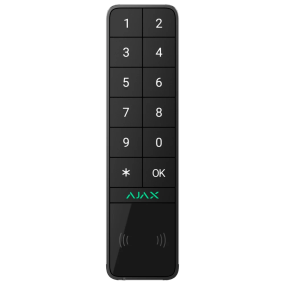 Ajax KeyPad Outdoor Jeweller (8EU) ASP black Бездротова клавіатура - Управління охороною