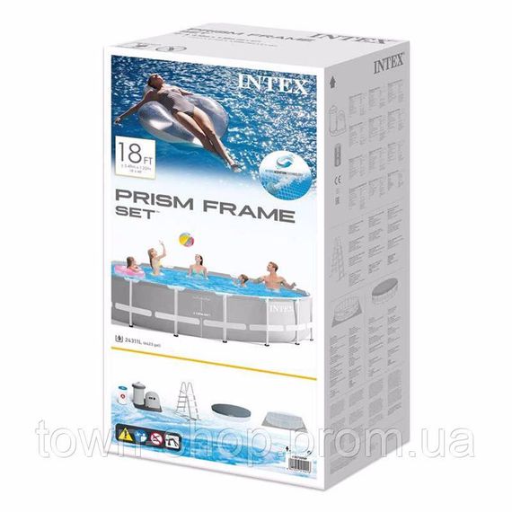 Бассейн каркасный Intex 26732 (549-122см), 24311 л | Зображення 6