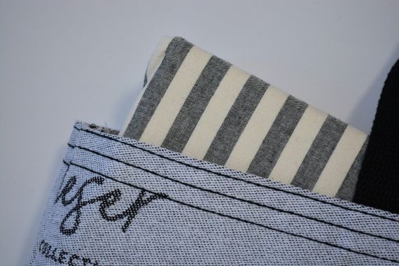 Постельное белье Saheser Stonewashed Ranforce 200 х 220 см Nives Antrasit | Зображення 4