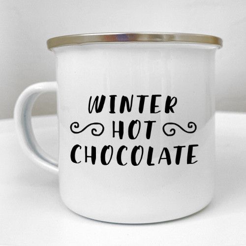 Кружка металлическая Camper Winter hot chocolate 250 мл (KRM_23S085)