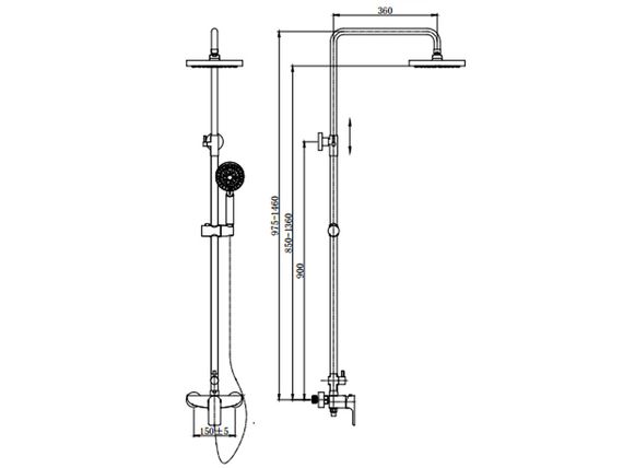Душова система ASIGNATURA 45547800 | Зображення 1