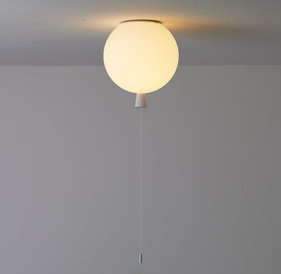 Люстра стельова на 1 лампочку 27476 Білий 25-120х20х20 см. | Зображення 1