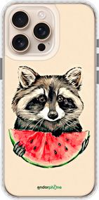 Чохол на iPhone 16 Pro Max Єнотик з кавуном "4605pc-3706-2448"