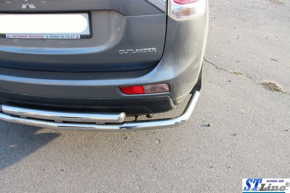 Задня дуга AK004 (нерж) для Mitsubishi Outlander 2012-2021 рр | Зображення 3