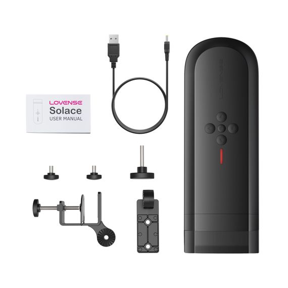 Інтерактивний смарт-мастурбатор Lovense Solace, до 280 фрикцій на хвилину, до 12,5 годин роботи | Зображення 5