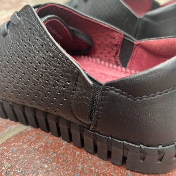 Літнє шкіряне взуття на шнурку 41 43 44 45 розмір | Зображення 5