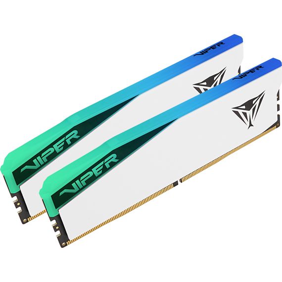 Модуль пам'яті для комп'ютера DDR5 32GB (2x16GB) 6200 MHz Viper Elite 5 RGB Patriot (PVER532G62C42KW) | Зображення 3