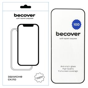 Стекло защитное BeCover Tecno Spark Go 1 (KL4) 10D Black (712724)