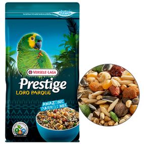 Корм Versele-Laga Prestige Loro Parque Amazone Parrot Mix для средних и крупных попугаев 1 кг