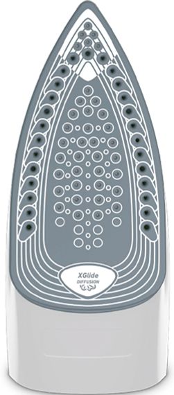Праска Tefal Express Steam, 2400Вт, 270мл, паровий удар -160гр, постійна пара - 30гр, керам. підошва, бордовий (FV2835E0) | Зображення 1