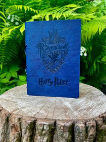 Блокнот Harry Potter — факультетський щоденник із екошкіри (Грифіндор / Слизерин / Рейвенклов / Гафелпаф)