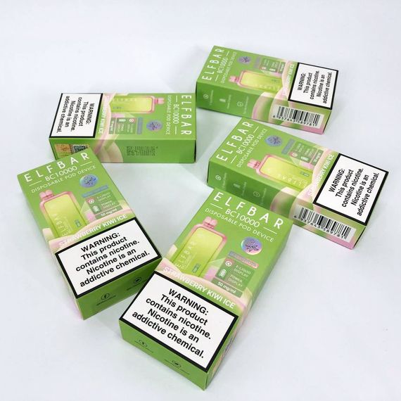 Elf Bar BC10000 смак Полуниця Ківі (Strawberry Kiwi Ice) (ws25661) | Зображення 8