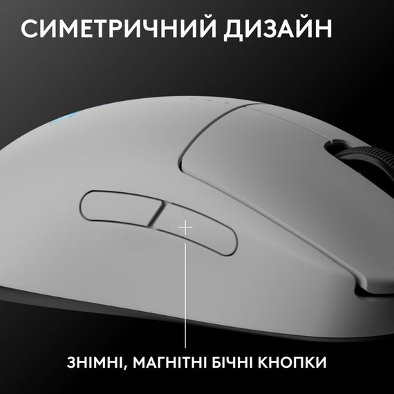 Мишка Logitech G Pro 2 Lightspeed Wireless White (910-007302) | Зображення 1