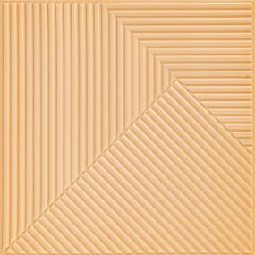Самоклеюча декоративна 3D панель Бамбук Жовто-пісочний 500х500х5мм SW-00002879