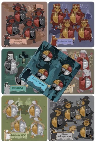 Настольная игра Четыре темперамента. Делюкс издание (Four Humours) | Зображення 5