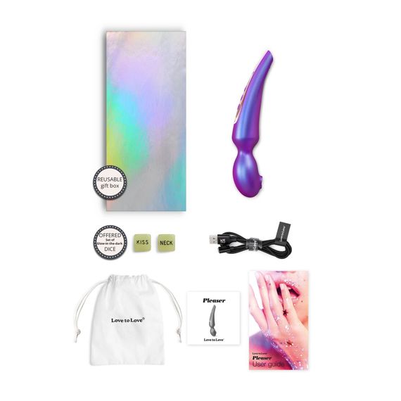 Вібромассажер Love To Love Pleaser Iridescent Night | Зображення 6